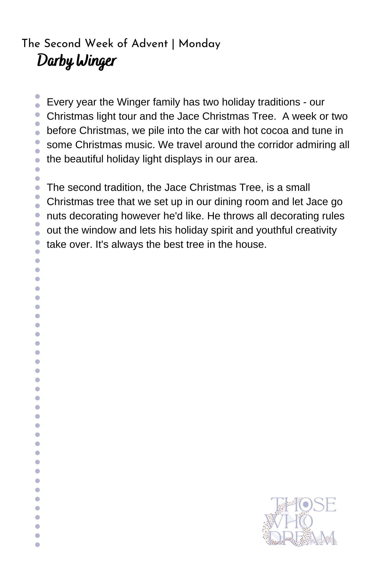 advent winger 21 First Presbyterian Church Cedar Rapids